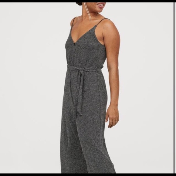 jumpsuit glitter h&m
